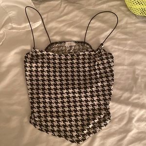 Checkered crop